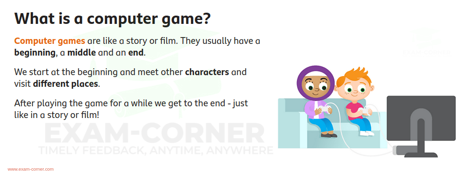 17. COMPUTERS(What are computer games?) – Exam-Corner